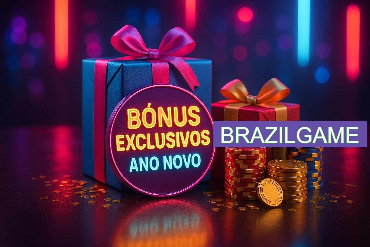 Promoções de Ano Novo no BRAZILGAME